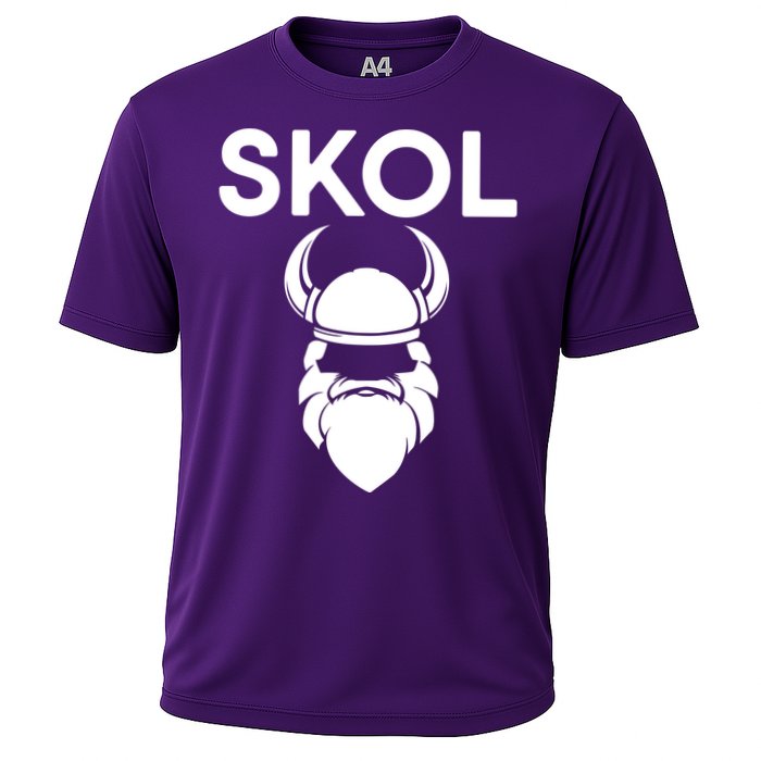 Skol Vikings  Cooling Performance Crew T-Shirt