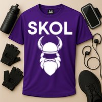 Skol Vikings  Cooling Performance Crew T-Shirt