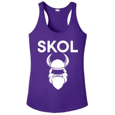 Skol Vikings  Ladies PosiCharge Competitor Racerback Tank