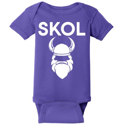 Skol Vikings  Baby Bodysuit