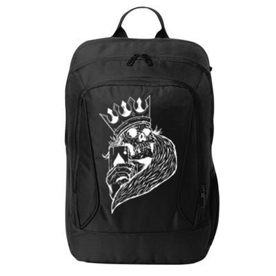 Skeleton King Poker City Backpack