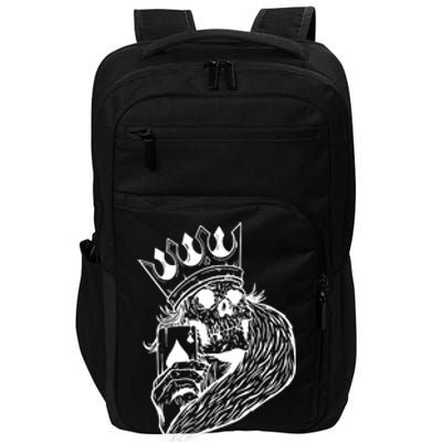 Skeleton King Poker Impact Tech Backpack