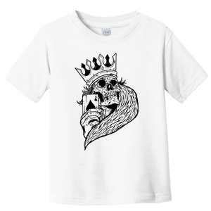 Skeleton King Poker Toddler T-Shirt