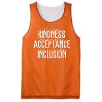 Share Kindness Promote Acceptance Encourage Inclusion End Bullying Mesh Reversible Basketball Jersey Tank