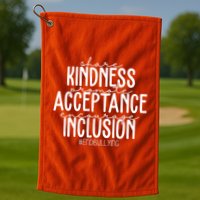 Share Kindness Promote Acceptance Encourage Inclusion End Bullying Golf Towel