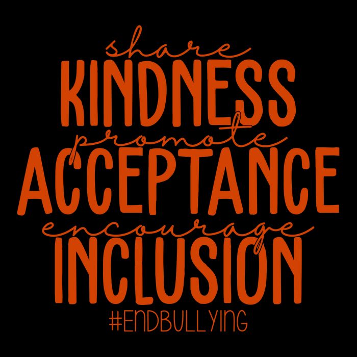 Share Kindness Promote Acceptance Encourage Inclusion End Bullying Unity Day Impact Tech Backpack