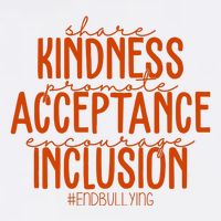 Share Kindness Promote Acceptance Encourage Inclusion End Bullying Unity Day Cooling Performance Crew T-Shirt