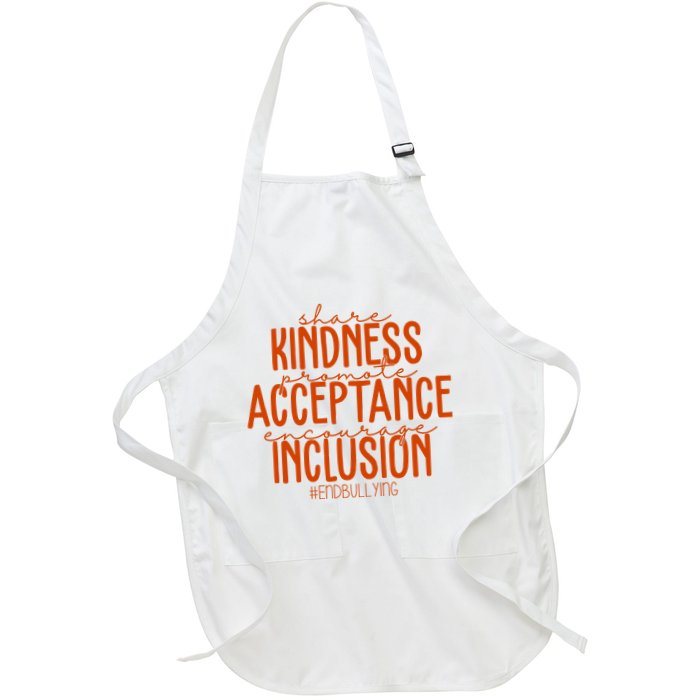 Share Kindness Promote Acceptance Encourage Inclusion End Bullying Unity Day Apron