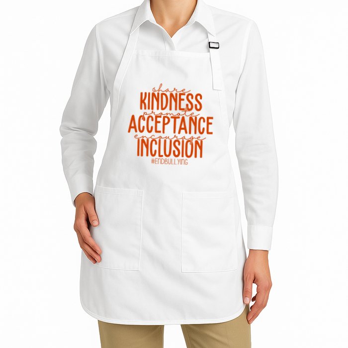 Share Kindness Promote Acceptance Encourage Inclusion End Bullying Unity Day Apron