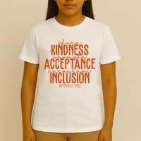 Share Kindness Promote Acceptance Encourage Inclusion End Bullying Unity Day T-Shirt