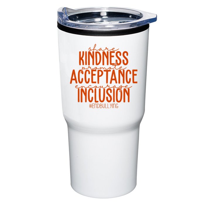 Share Kindness Promote Acceptance Encourage Inclusion End Bullying Unity Day Tumbler