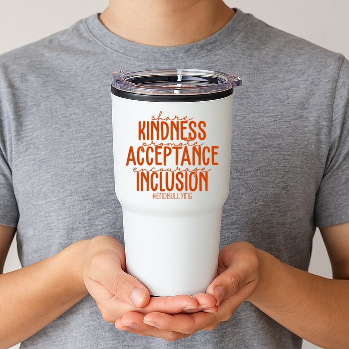 Share Kindness Promote Acceptance Encourage Inclusion End Bullying Unity Day Tumbler