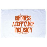 Share Kindness Promote Acceptance Encourage Inclusion End Bullying Unity Day Microfiber Hand Towel