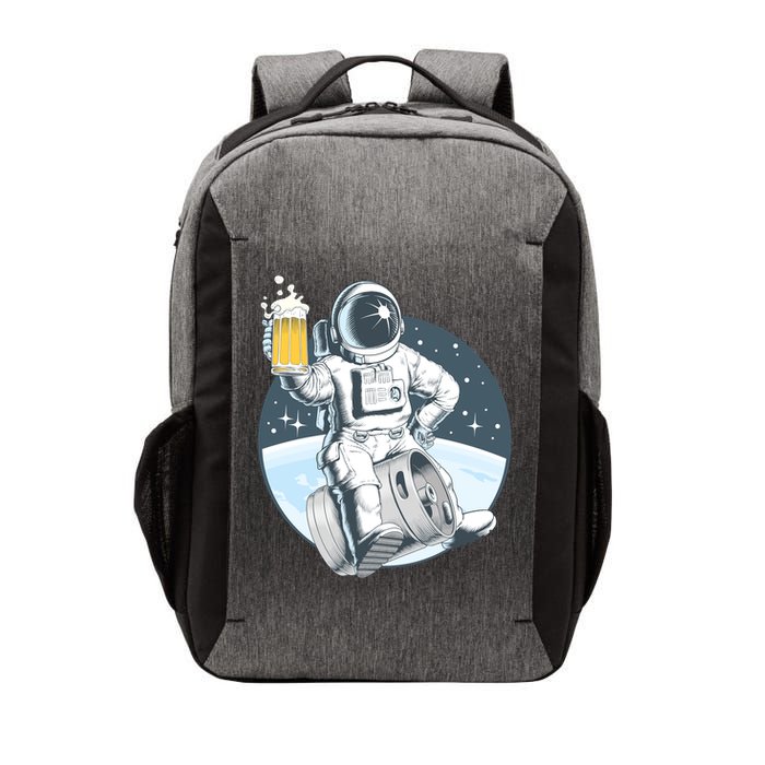 Space Kegger Party Astronaut Vector Backpack