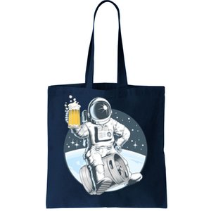 Space Kegger Party Astronaut Tote Bag