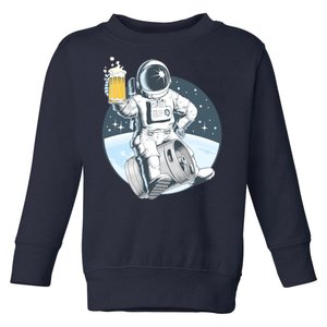 Space Kegger Party Astronaut Toddler Sweatshirt