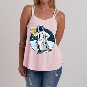 Space Kegger Party Astronaut Women's Strappy Tank