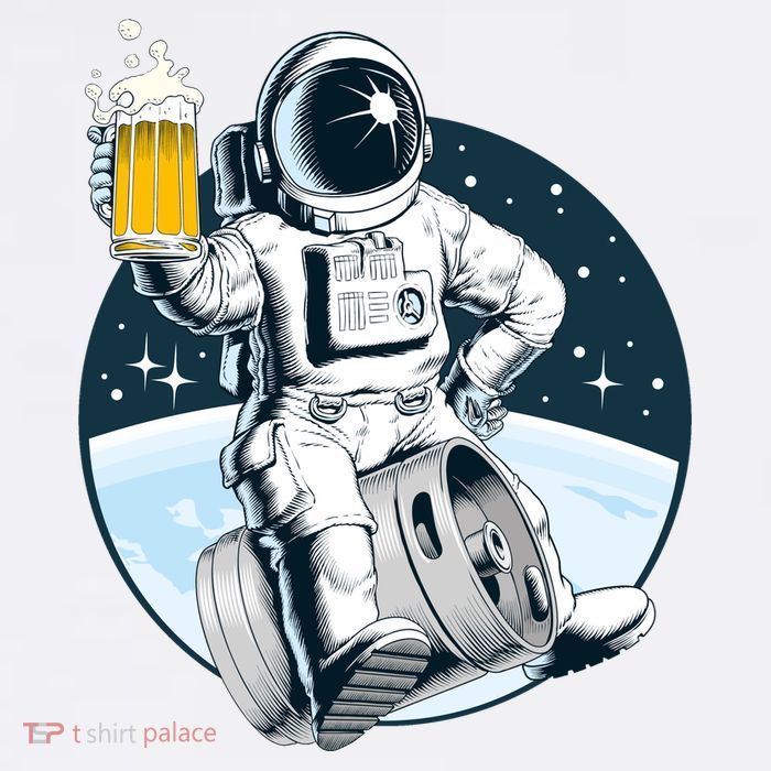 Space Kegger Party Astronaut Cool Comfort Performance Bucket Hat