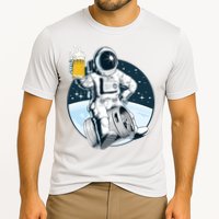Space Kegger Party Astronaut Cooling Performance Crew T-Shirt
