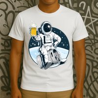 Space Kegger Party Astronaut T-Shirt