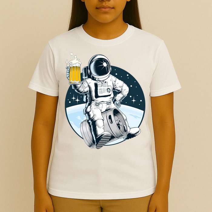 Space Kegger Party Astronaut T-Shirt