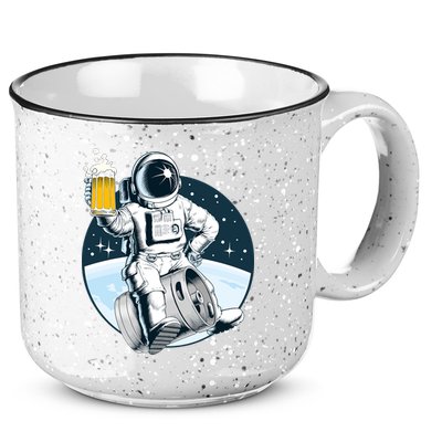 Space Kegger Party Astronaut 15oz Campfire Ceramic Mug
