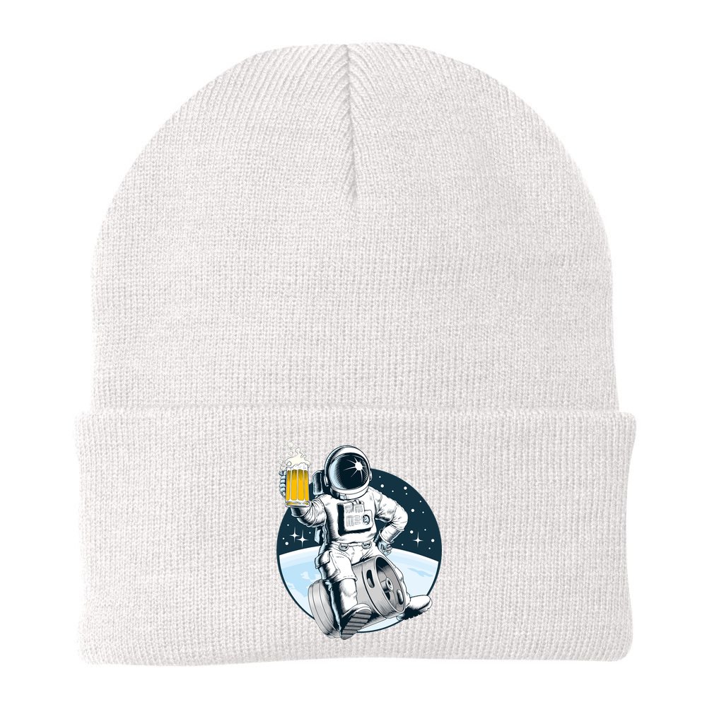 Space Kegger Party Astronaut Beanie