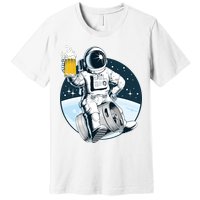 Space Kegger Party Astronaut Premium T-Shirt