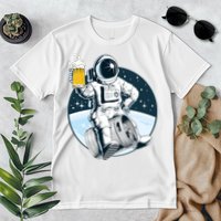 Space Kegger Party Astronaut Premium T-Shirt