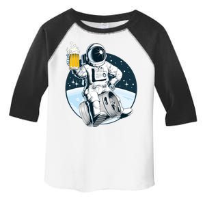 Space Kegger Party Astronaut Toddler Fine Jersey T-Shirt