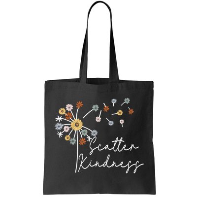 Scatter Kindness Positive Quote Tote Bag