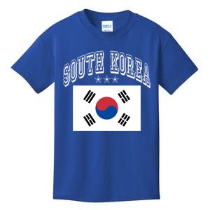 South Korea Patriotic Throwback Flag Souvenir Gift Kids T-Shirt