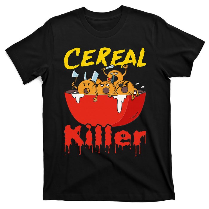 Serial Killer Parody Cereal Killer T-Shirt