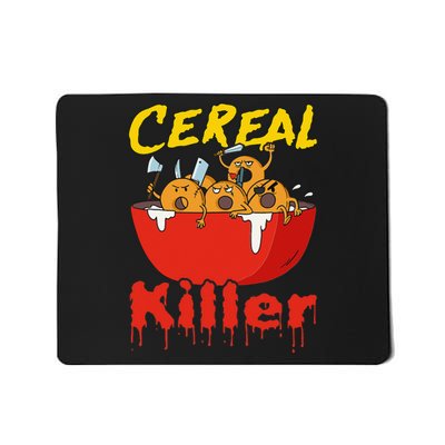 Serial Killer Parody Cereal Killer Mousepad