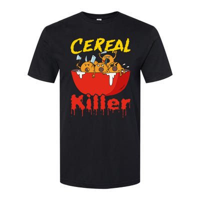 Serial Killer Parody Cereal Killer Softstyle® CVC T-Shirt