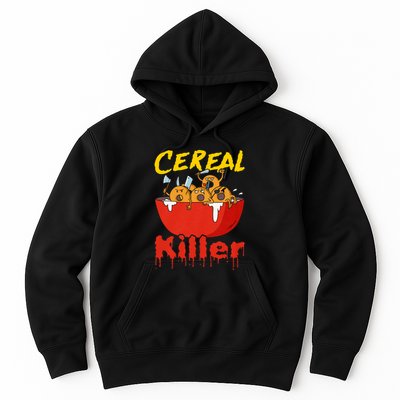 Serial Killer Parody Cereal Killer Hoodie