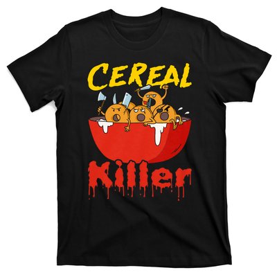 Serial Killer Parody Cereal Killer T-Shirt