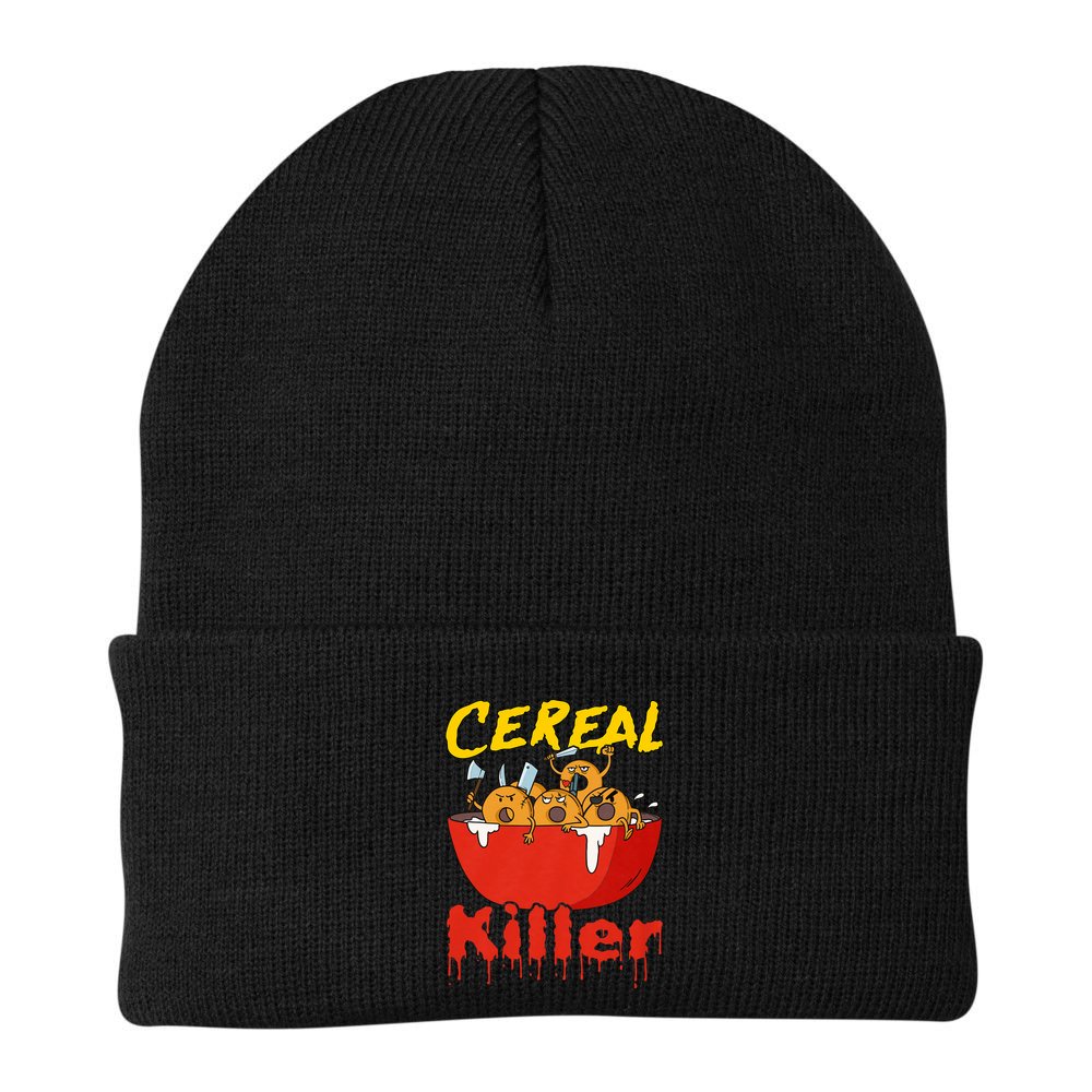 Serial Killer Parody Cereal Killer Beanie