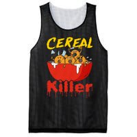 Serial Killer Parody Cereal Killer Mesh Reversible Basketball Jersey Tank