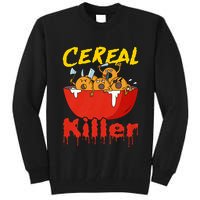 Serial Killer Parody Cereal Killer Tall Sweatshirt