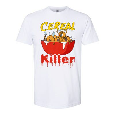 Serial Killer Parody Cereal Killer Softstyle CVC T-Shirt