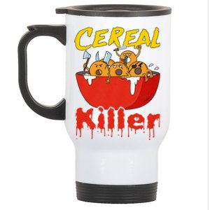 Serial Killer Parody Cereal Killer Stainless Steel Travel Mug