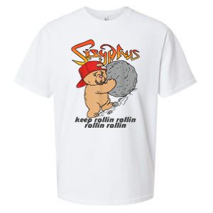 Sisyphus Keep Rollin Rollin Rollin Rollin Sueded Cloud Jersey T-Shirt