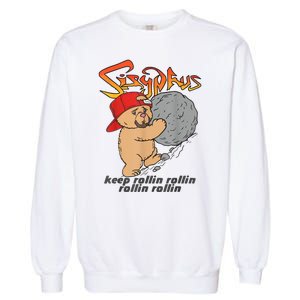 Sisyphus Keep Rollin Rollin Rollin Rollin Garment-Dyed Sweatshirt