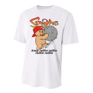 Sisyphus Keep Rollin Rollin Rollin Rollin Performance Sprint T-Shirt