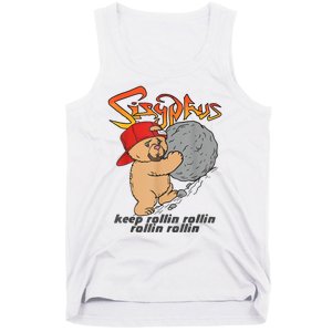 Sisyphus Keep Rollin Rollin Rollin Rollin Tank Top