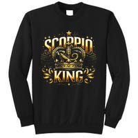 Scorpio King 's Birthday Scorpion Sign November Born  Sweatshirt