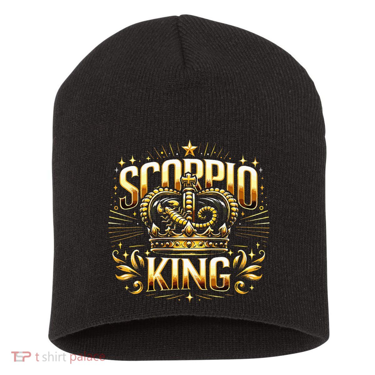 Scorpio King 's Birthday Scorpion Sign November Born  Short Acrylic Beanie