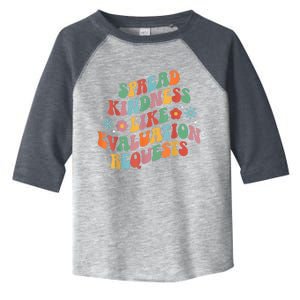 Spread Kindness School Psychologist Toddler Fine Jersey T-Shirt