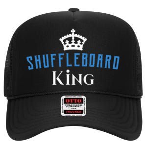 Shuffleboard King High Crown Mesh Back Trucker Hat